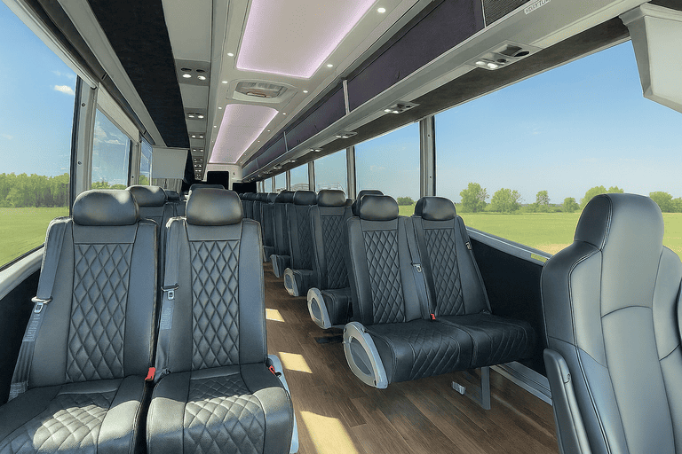 coach bus in Novato